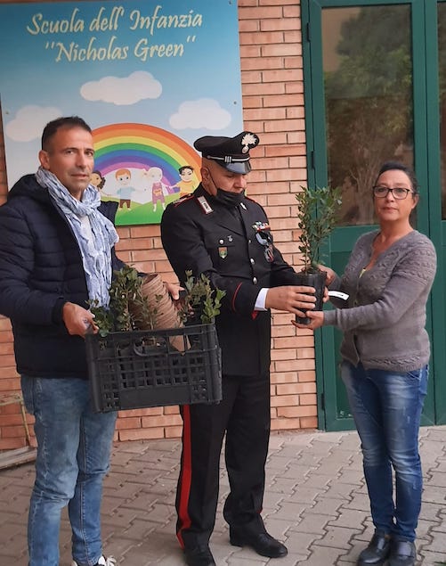 Catanzaro: i Carabinieri celebrano la giornata nazionale degli alberi