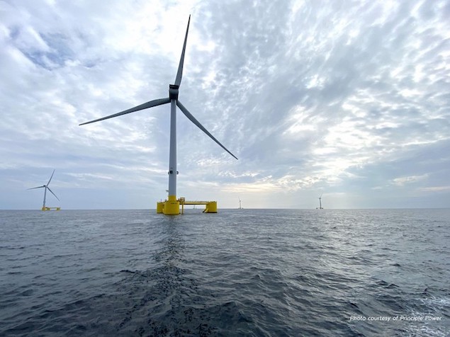 Energia: nascerà parco eolico marino galleggiante in Calabria