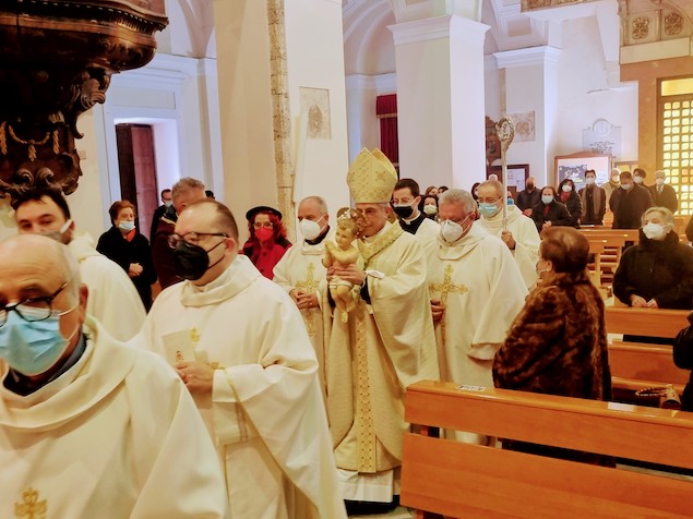 Pontificale di Natale, Vescovo Schillaci