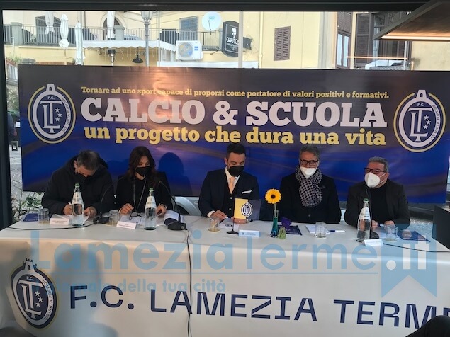 FC Lamezia Terme: presentato il progetto "Calcio e Scuola"