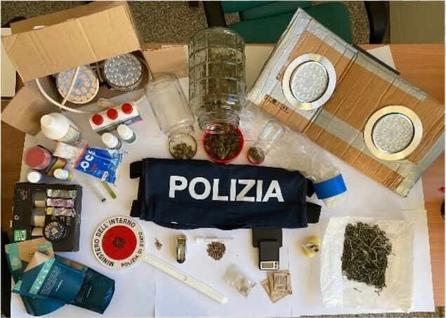 Controlli della Polizia di Stato: 1 arresto per droga
