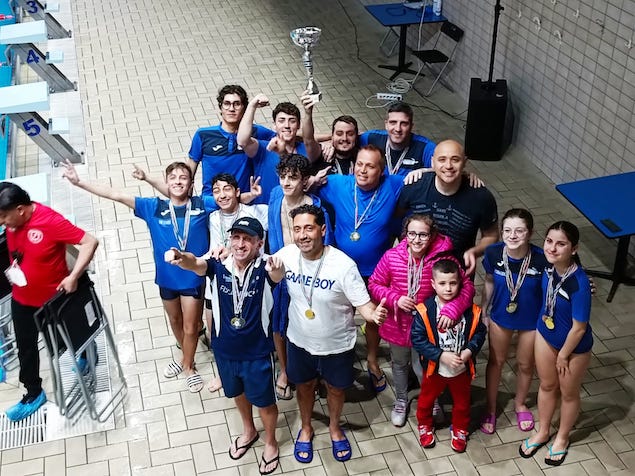 La squadra Asi della Arvalia Nuoto Lamezia primeggia ai Campionati Primaverili