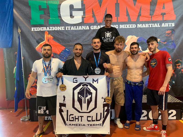 Ottimi risultati per il Fight Club Lamezia ai campionati italiani di MMA e BJJ