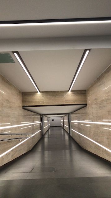 sottopasso della stazione di Lamezia Terme Centrale