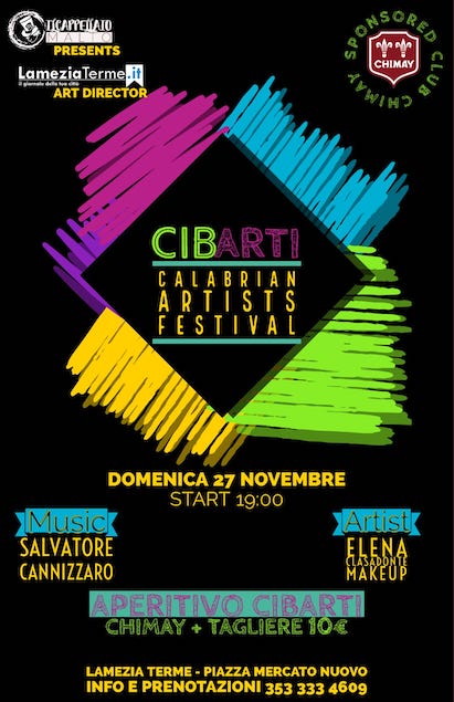 Continua con successo il Cibarti, Calabria Artists Festival