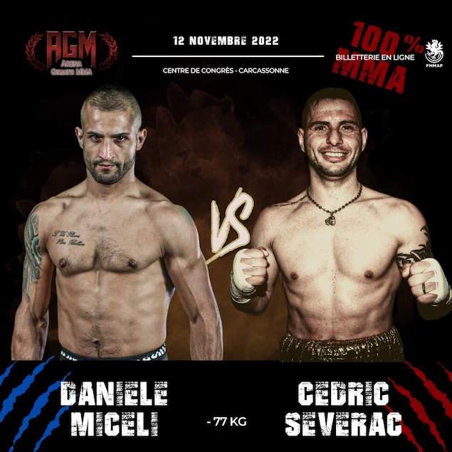 MMA: il lametino Daniele Miceli vola in Francia a sfidare Cédric Severac