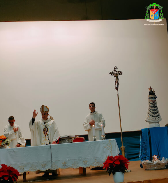 Lamezia. Celebrazione eucaristica del vescovo Parisi nella caserma Sirio