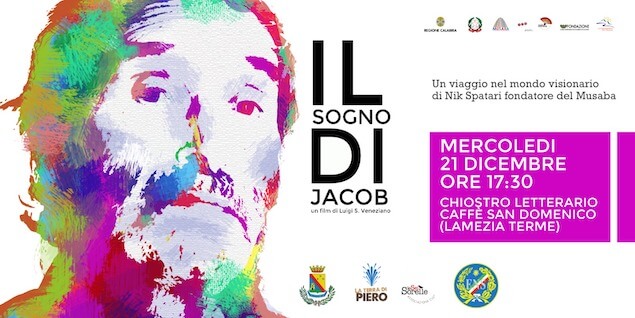 Lamezia. Proiezione del lungometraggio “Il sogno di Jacob”, del maestro Nik Spatari