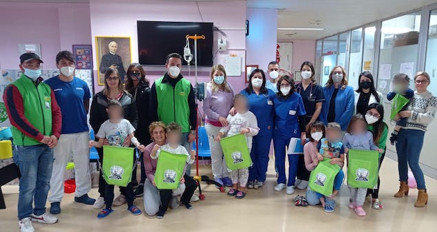 “Calabria Evolution Kart”” in visita ai piccoli pazienti del reparto di pediatria