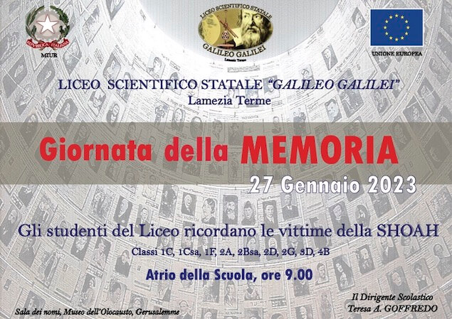 Al Liceo Galilei momenti di riflessione e di studio per la “Giornata della Memoria”