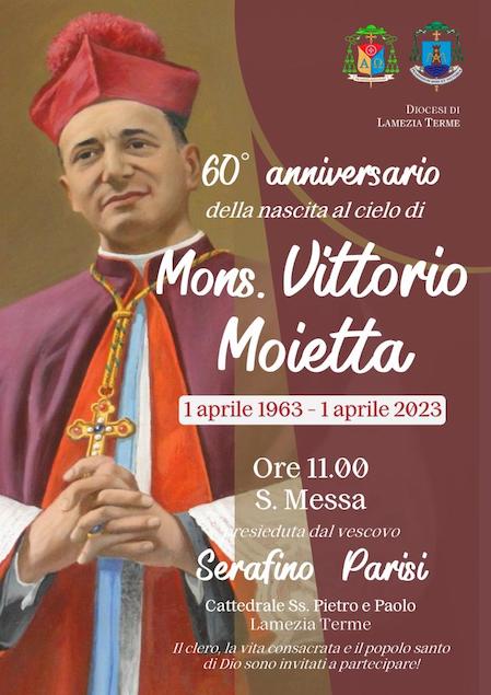 Anniversario morte Mons Moietta, De Biase: “Momento solenne che merita la dovuta attenzione dell’Amministrazione Comunale”