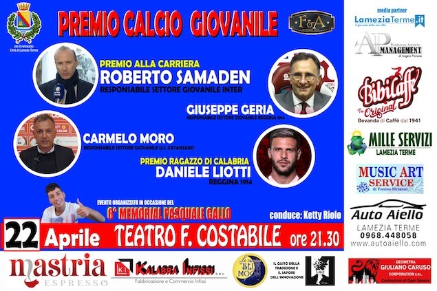 Al via il Torneo Internazionale Città di Lamezia Terme, sesto Memorial Pasquale Gallo