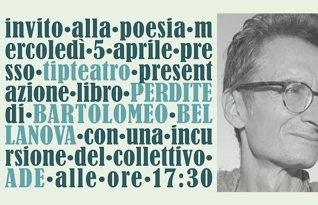 lamezia-tip-teatro incontro con poesia Bartolomeo Bellanova