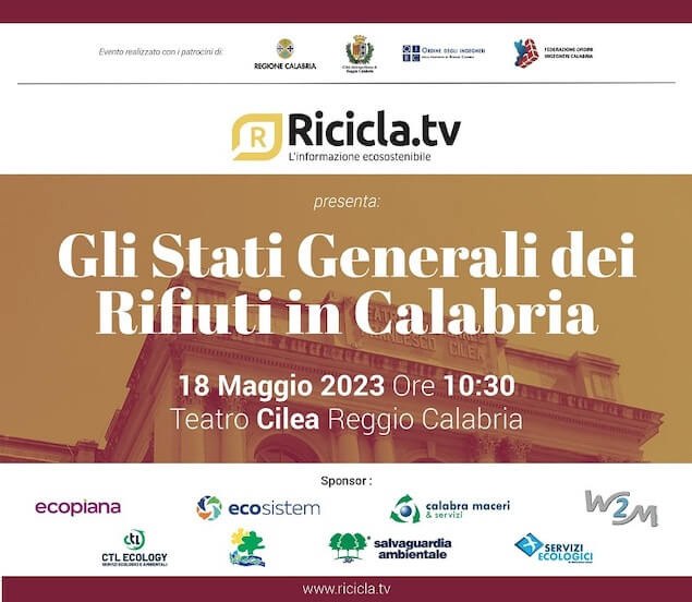 Il 18 maggio gli stati generali dei rifiuti in Calabria
