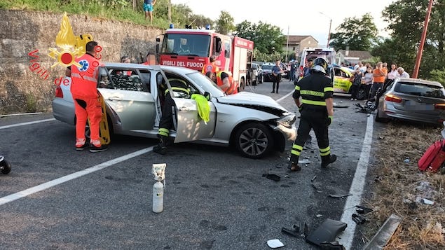 Incidenti stradali a Luzzi e Longobardi, disagi per la viabilità