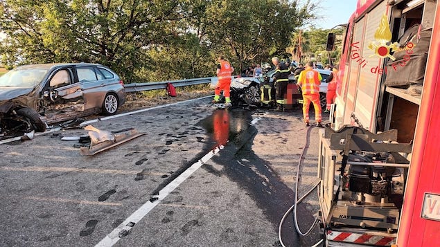 Incidenti stradali a Luzzi e Longobardi, disagi per la viabilità