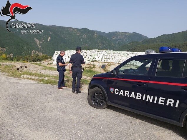 Sequestrata discarica consortile in Calabria, 4 indagati