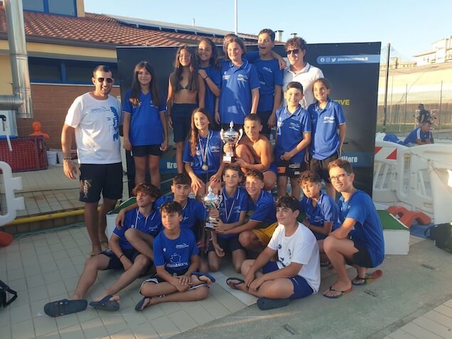 L'Arvalia Nuoto Lamezia vince il Campionato Regionale Esordienti B