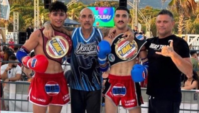 I lametini Pasquale Rubino e Riccardo Mete conquistano i titoli International Muay Thai League