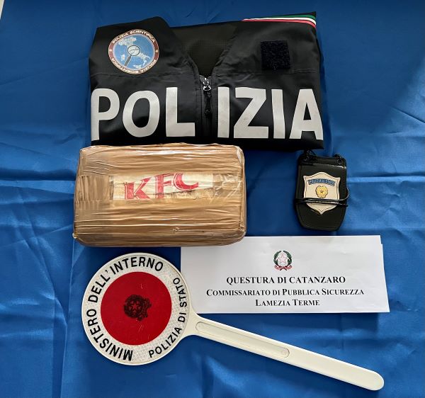 Lamezia: giovane sorpreso con oltre un chilo di cocaina, arrestato