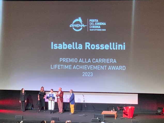 Isabella Rossellini alla 18a Festa del Cinema di Roma