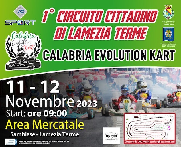 Il 9 novembre presentazione del “1° Circuito Cittadino Città di Lamezia Terme”