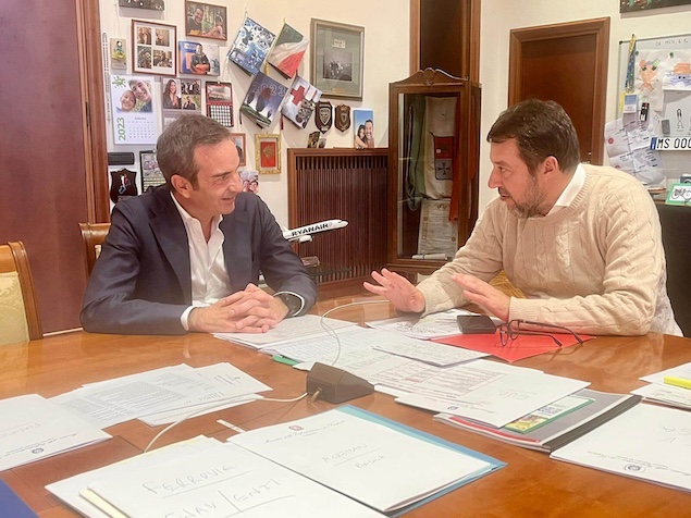 Infrastrutture: Salvini incontra il presidente Occhiuto