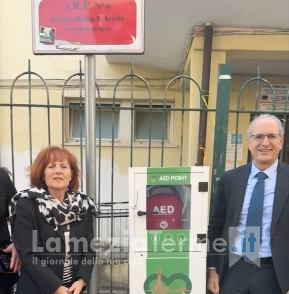 Ardito-Don Bosco installa nuovo defibrillatore