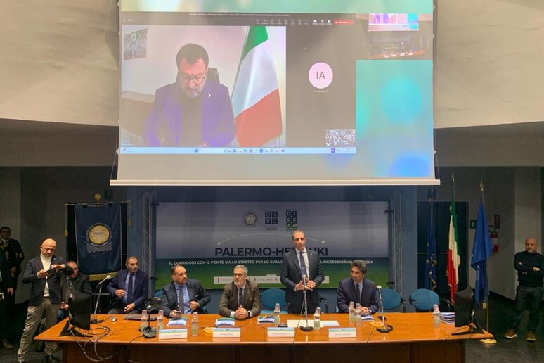 Ponte Stretto: Salvini, apertura cantieri sarà evento mondiale