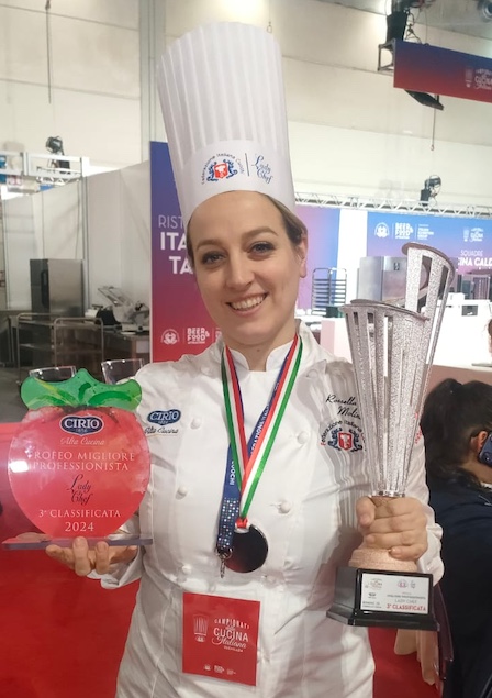 Campionati della Cucina Italiana: la calabrese Rossella Molinaro conquista l'argento