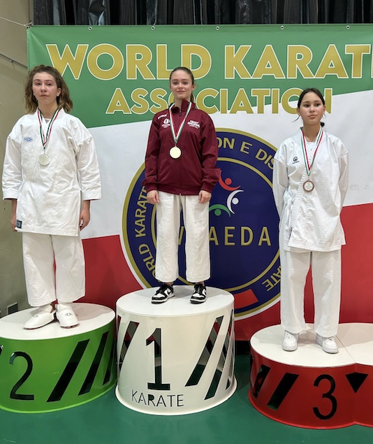 Coppa Italia karate a Forlì: medaglia d‘oro per la lametina Giorgia Mercuri