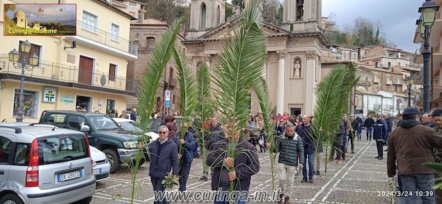 Curinga: iniziata la Settimana Santa con la processione delle Palme e la Via Crucis
