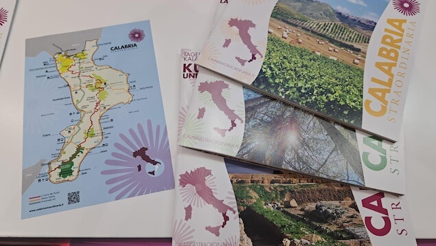 Turismo: Regione Calabria, in nostro stand piccola immagine Italia stilizzata
