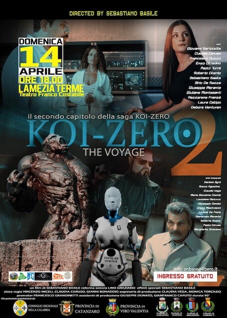 Il 14 aprile a Lamezia la prima di "Koi-Zero.2, the voyage"