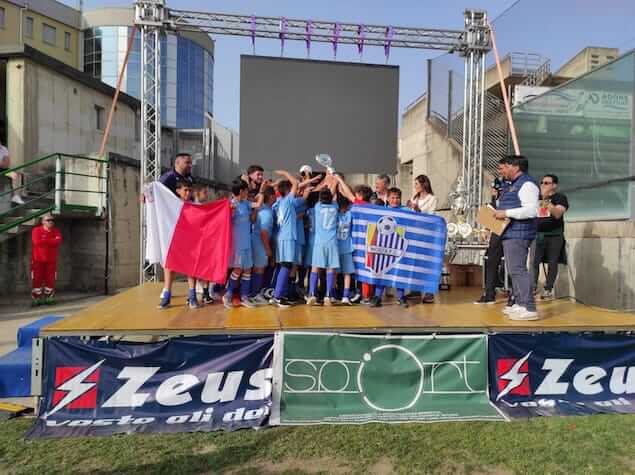 Mosta - squadra maltese vincitrice del premio fair play