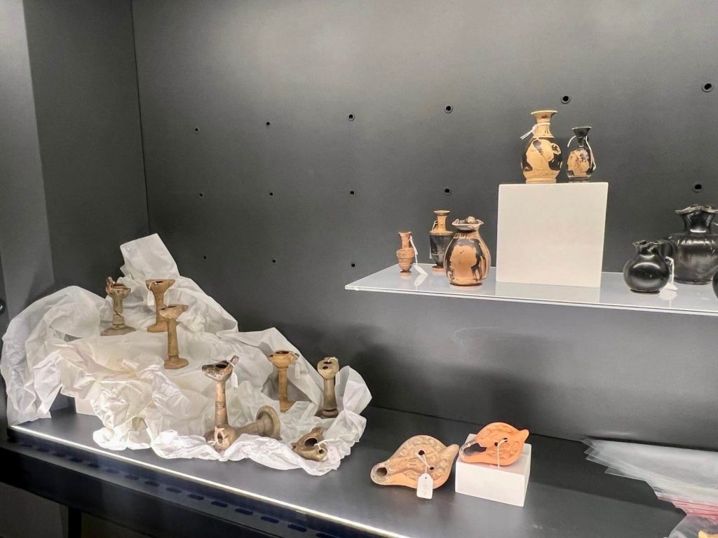 Parco archeologico di Sibari: in mostra reperti recuperati dal mercato nero