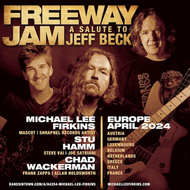 Freeway Jam: il 24 aprile unica tappa in Calabria dell’omaggio al grande Jeff Beck