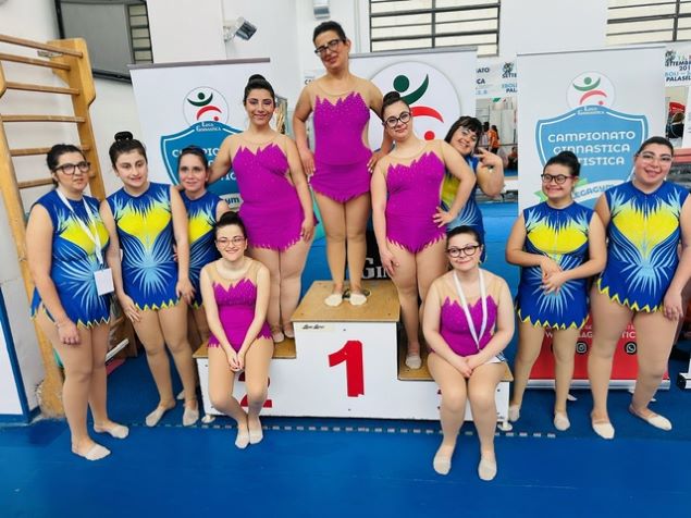 Le ginnaste della Lucky Friends Lamezia brillano al primo “Trofeo Antonello Di Cerbo”