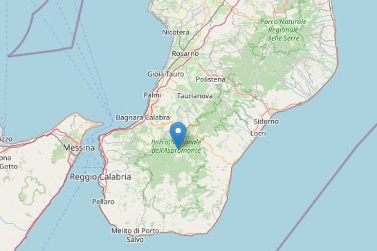Doppia scossa di terremoto in Calabria