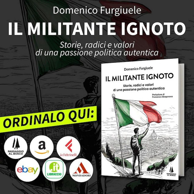Il militante ignoto: il primo libro di Domenico Furgiuele