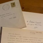 Montale, lettera inedita del premio Nobel a Ennio Cavalli